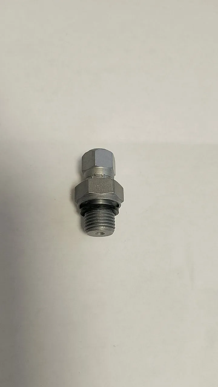 Адаптер манометра G1/8 гайка -  BSPP 1/4 штуцер